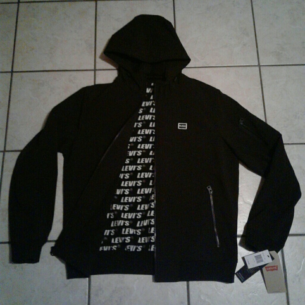 Levi Hooded Bomber Jacket